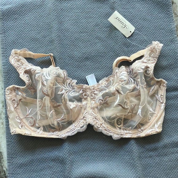 Soma Other - NEW Soma Sensuous Lace Unlined Underwire Bra - 34D